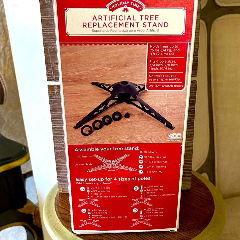 NIB Holiday Time Replacement Tree Stand